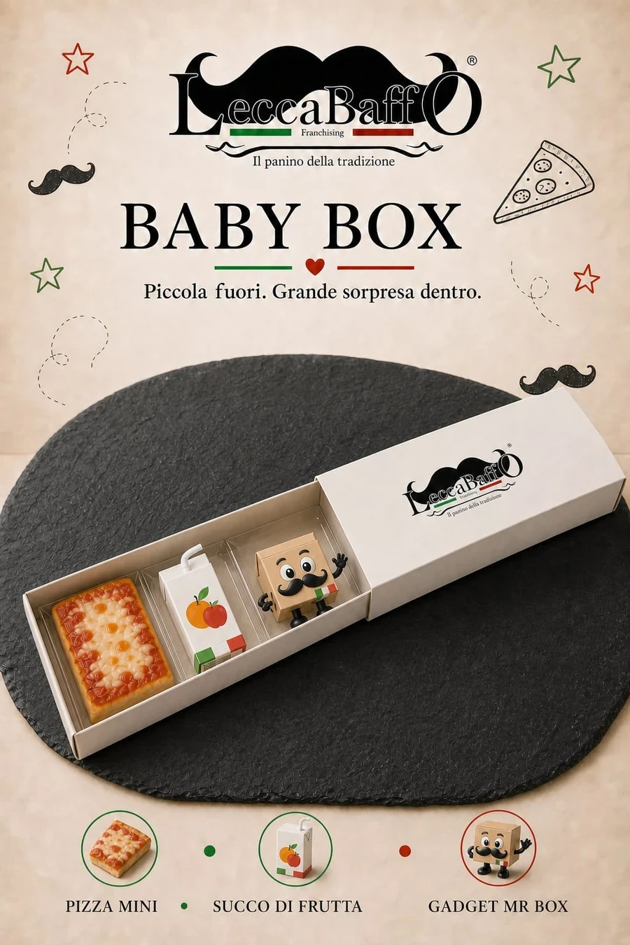 LeccaBaffo Baby Box