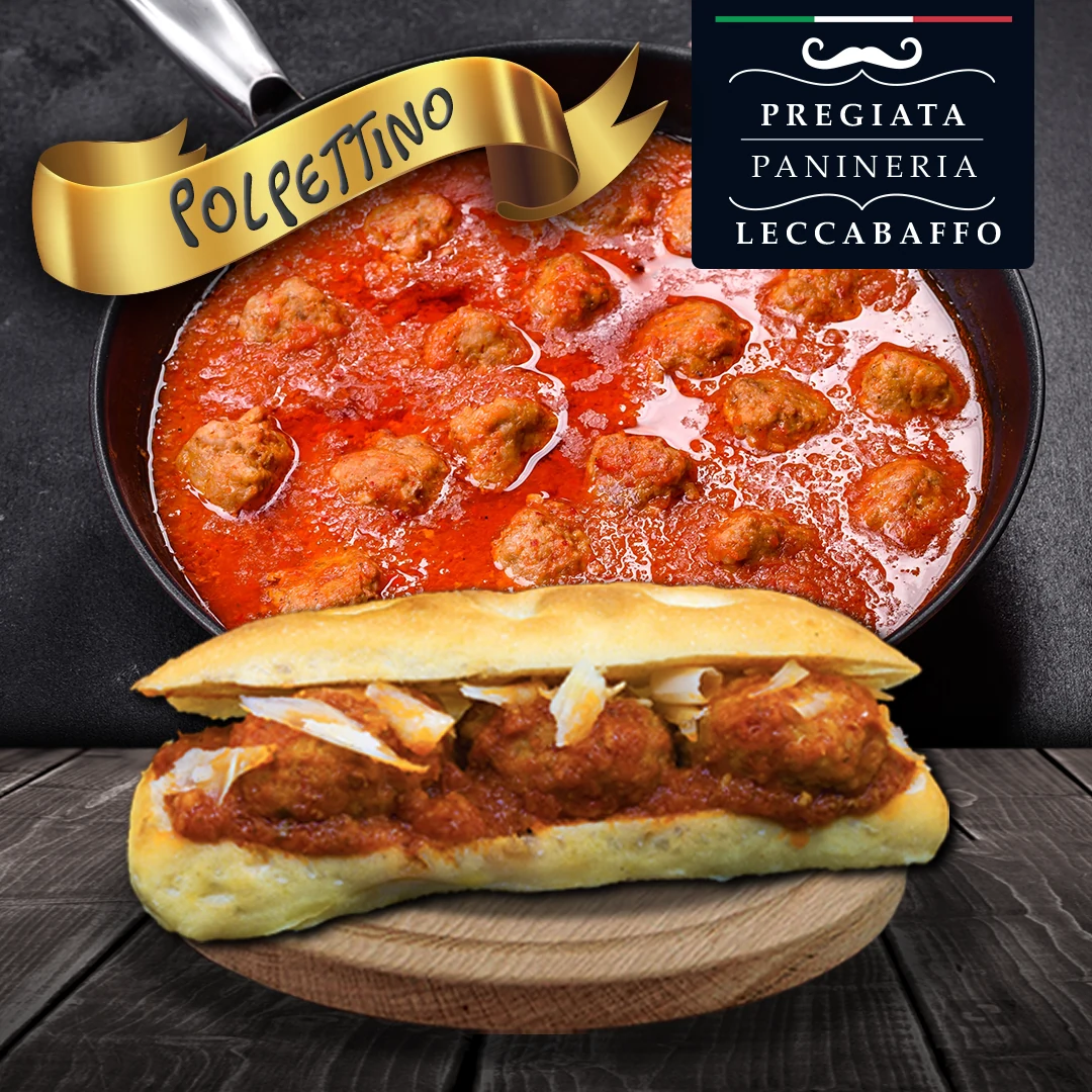 Panino Polpettino LeccaBaffo
